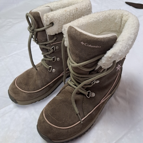 Columbia Winter /Trek Boots Youth 6 - Picture 5 of 12